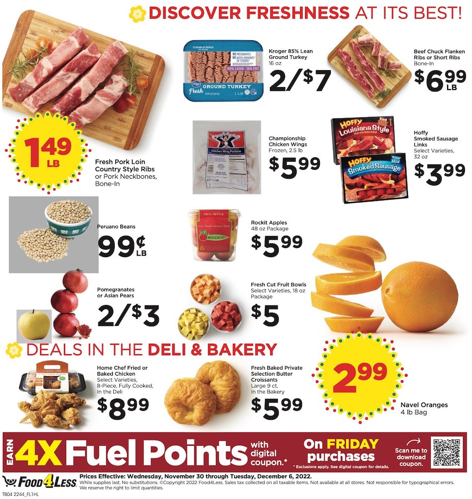 Food 4 Less Ad page 7