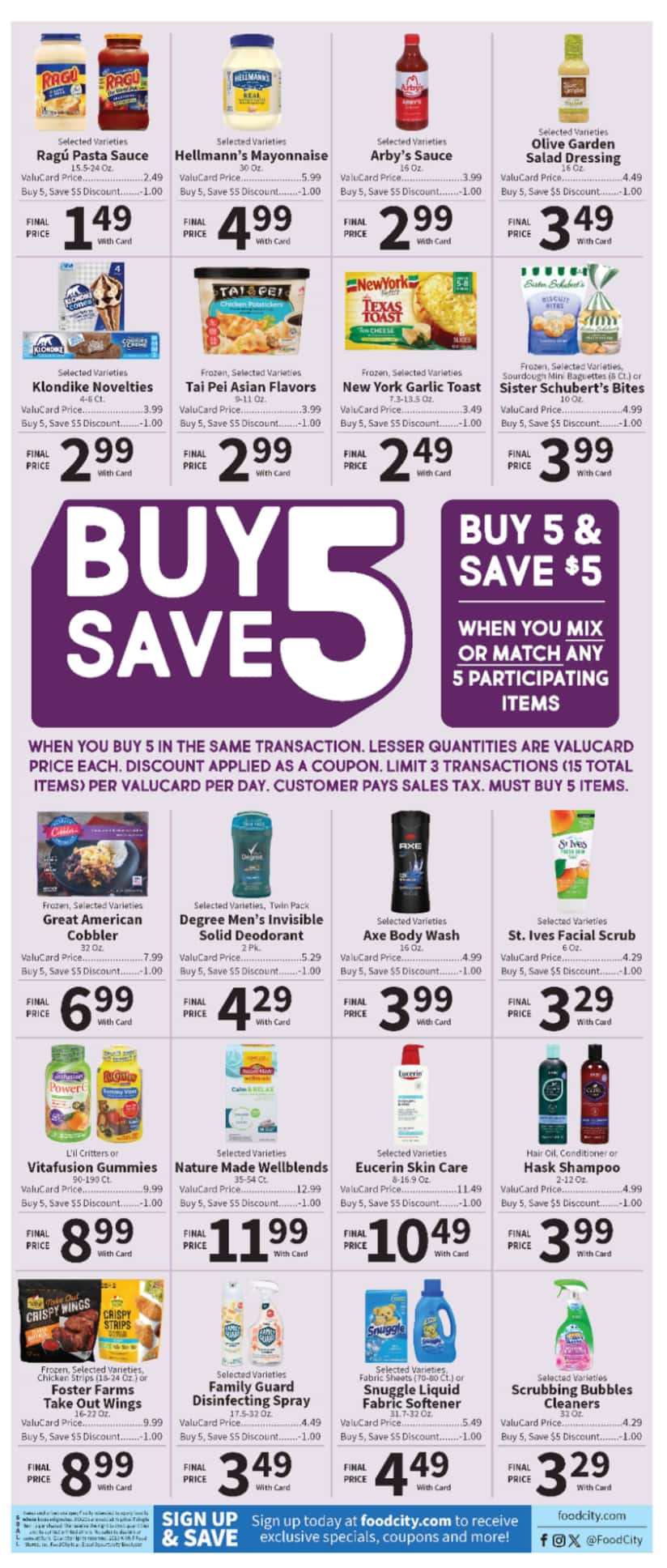 Food City Ad page 6