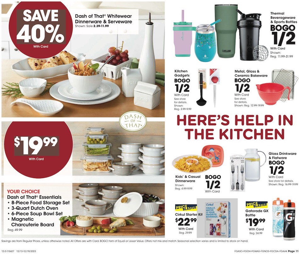 Fred Meyer Ad page 11