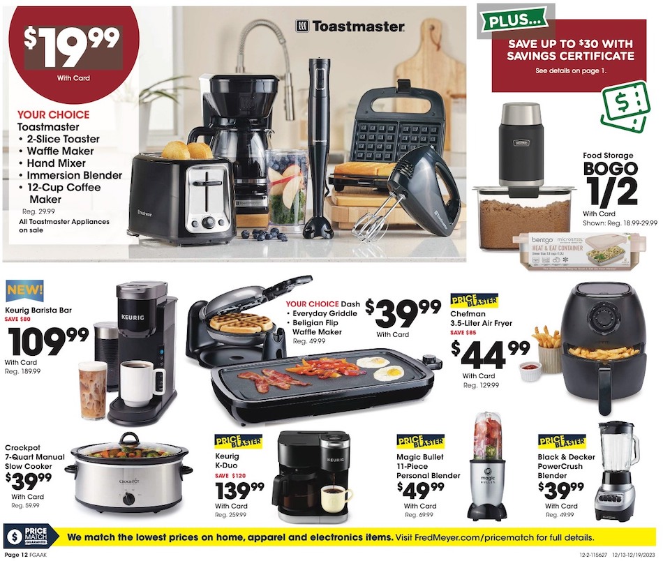 Fred Meyer Ad page 12