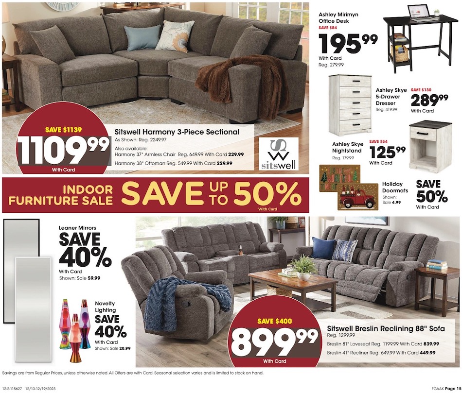 Fred Meyer Ad page 15