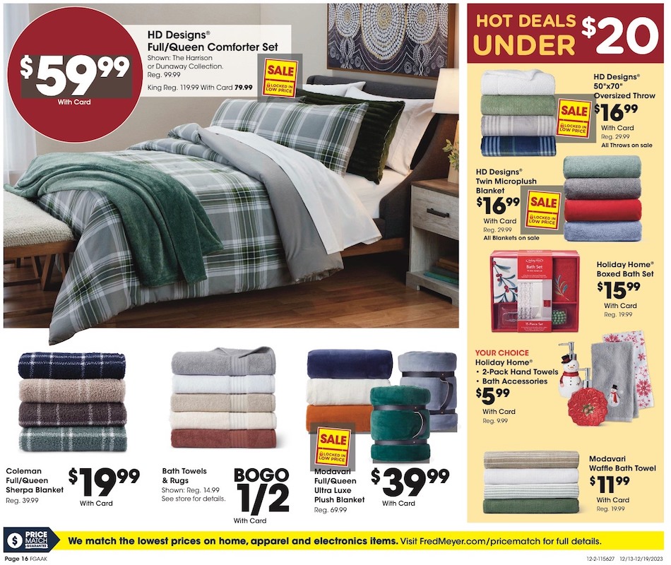 Fred Meyer Ad page 16