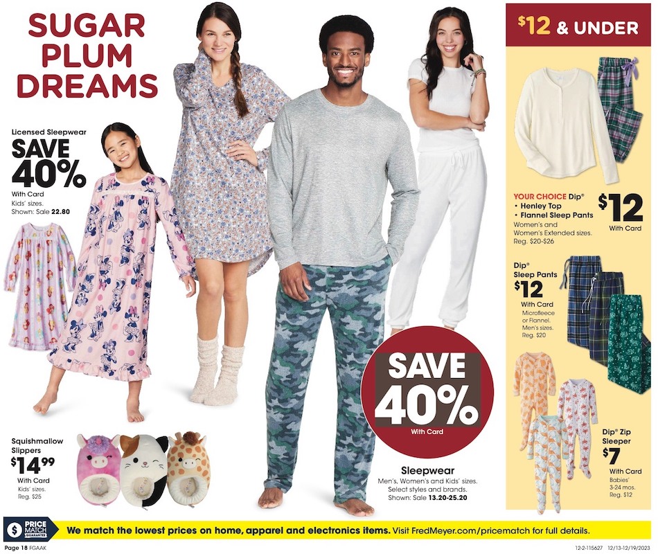 Fred Meyer Ad page 18