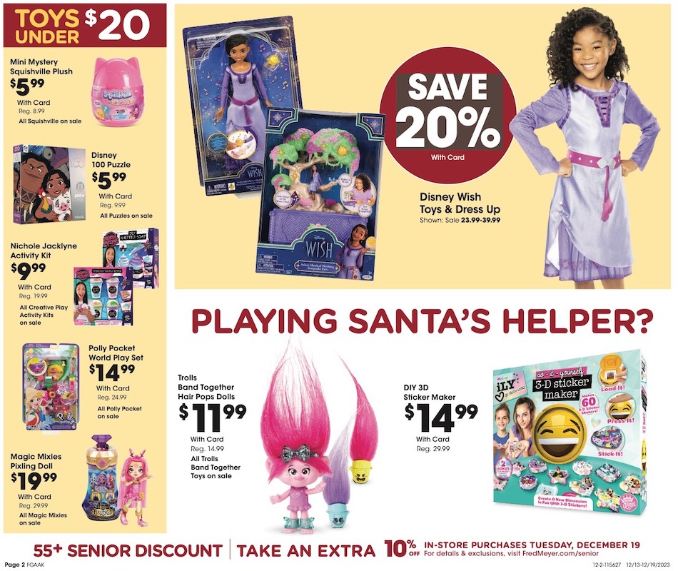 Fred Meyer Ad