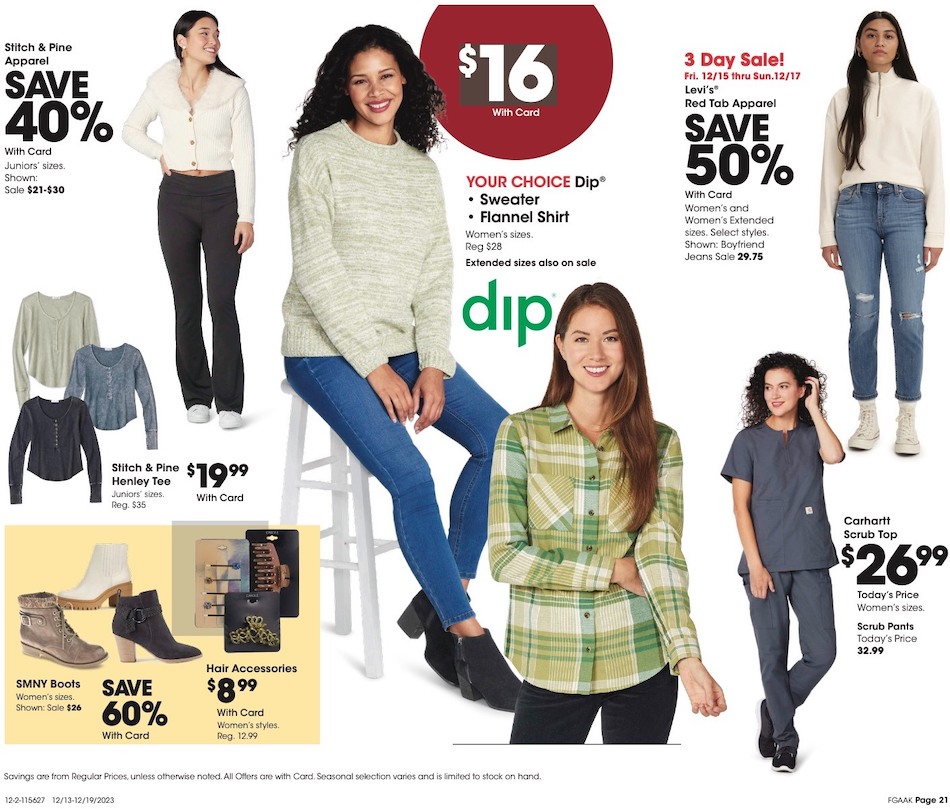 Fred Meyer Ad page 21