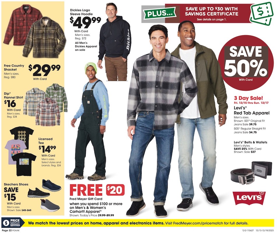Fred Meyer Ad page 22
