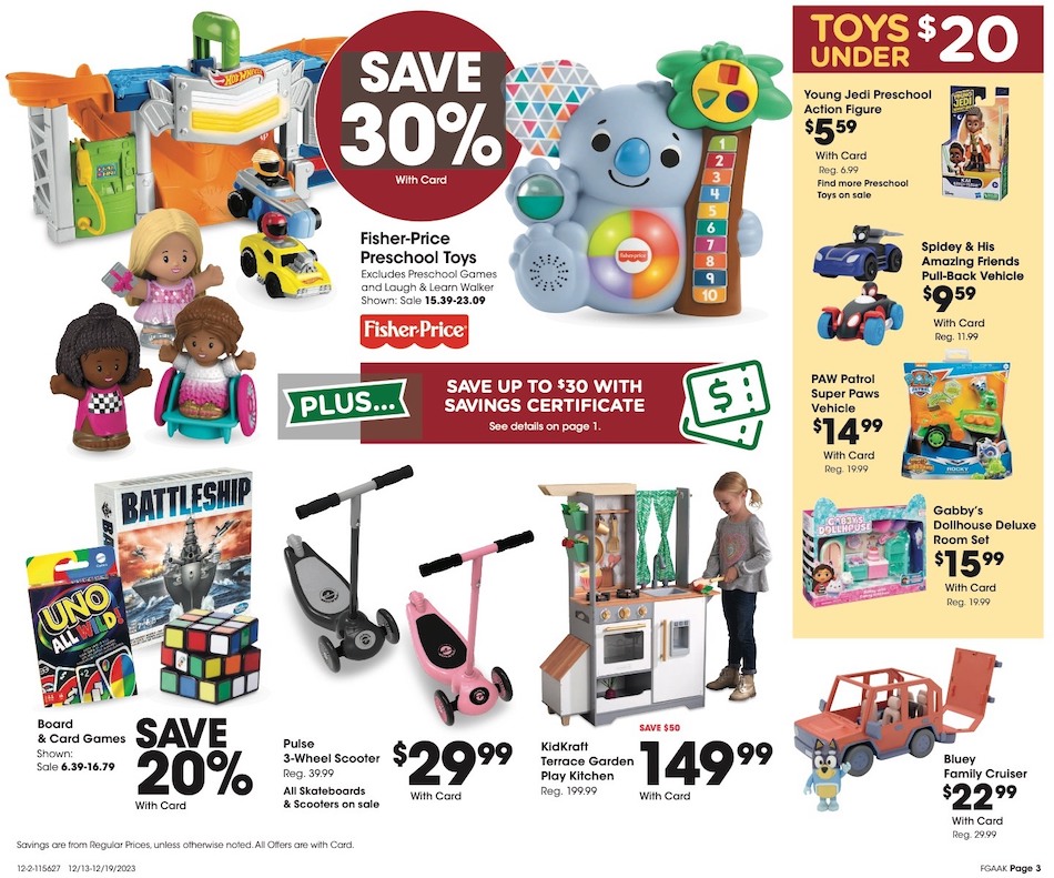 Fred Meyer Ad page 3