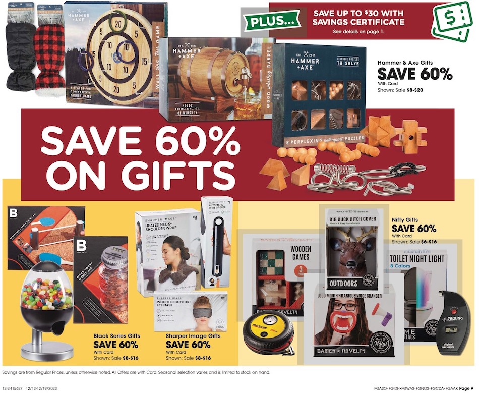 Fred Meyer Ad page 9