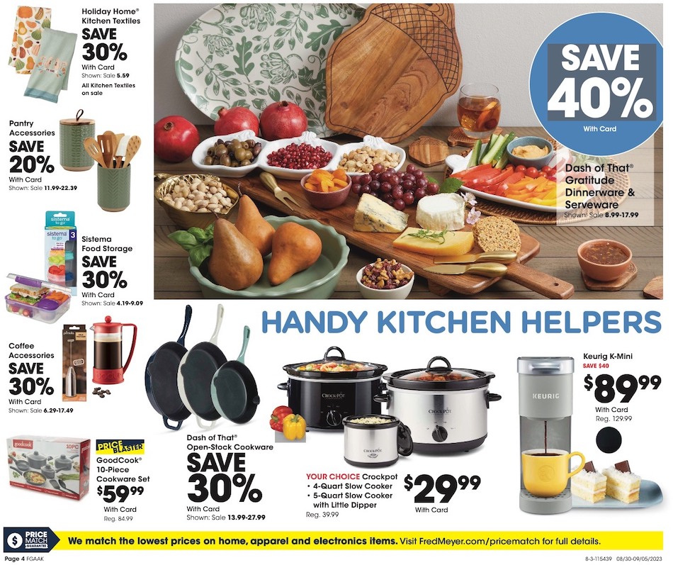 Fred Meyer Ad page 4