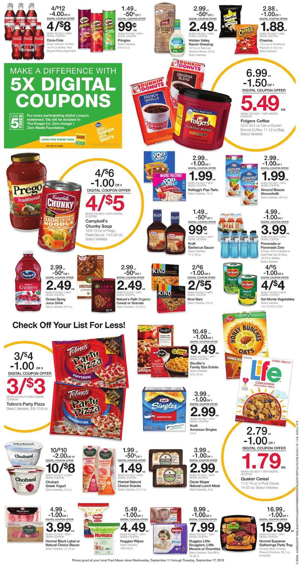 Fred Meyer Ad Sep 11 - 17, 2019 page 5