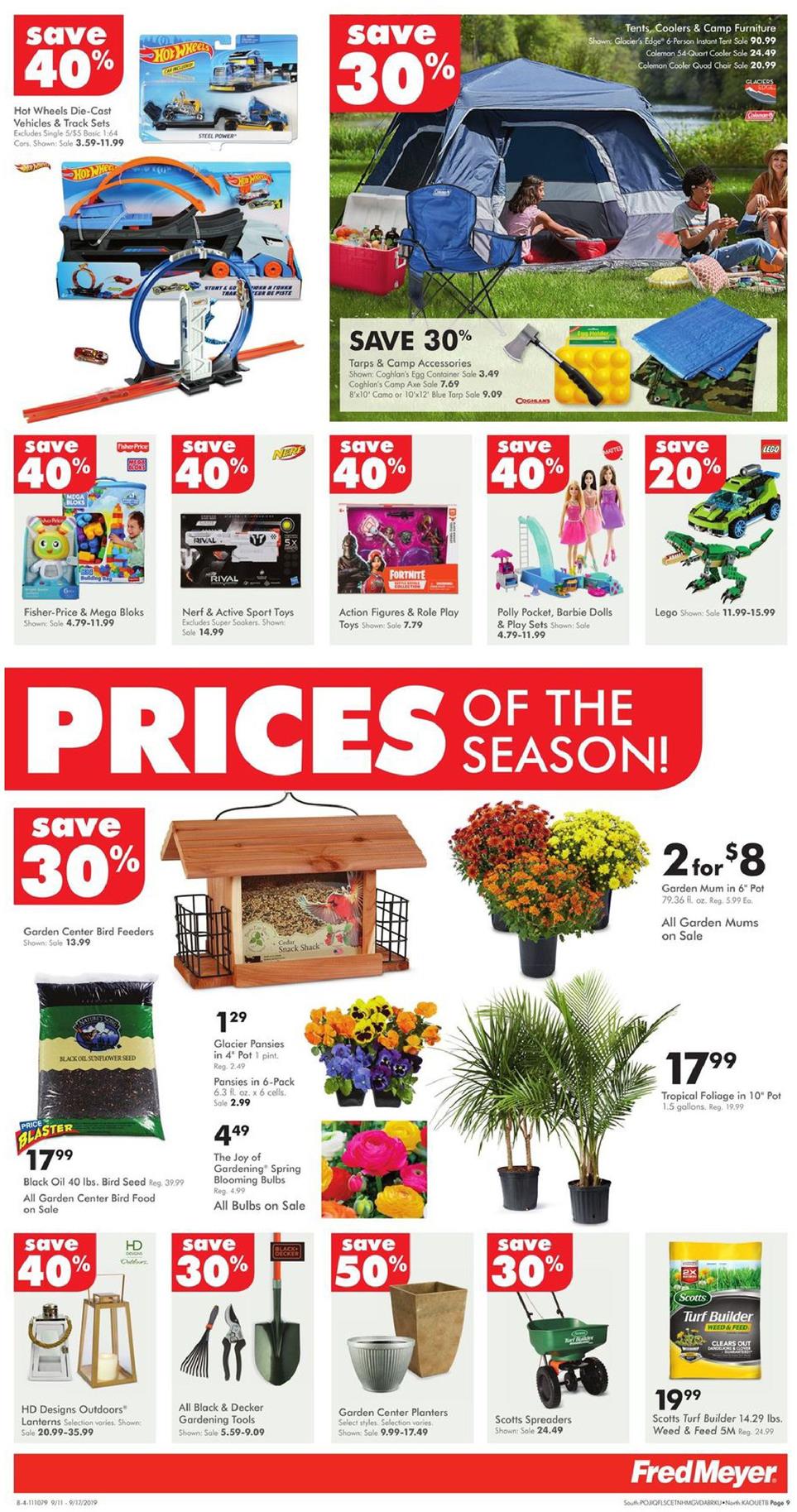 Fred Meyer Ad Sep 11 - 17, 2019 page 9