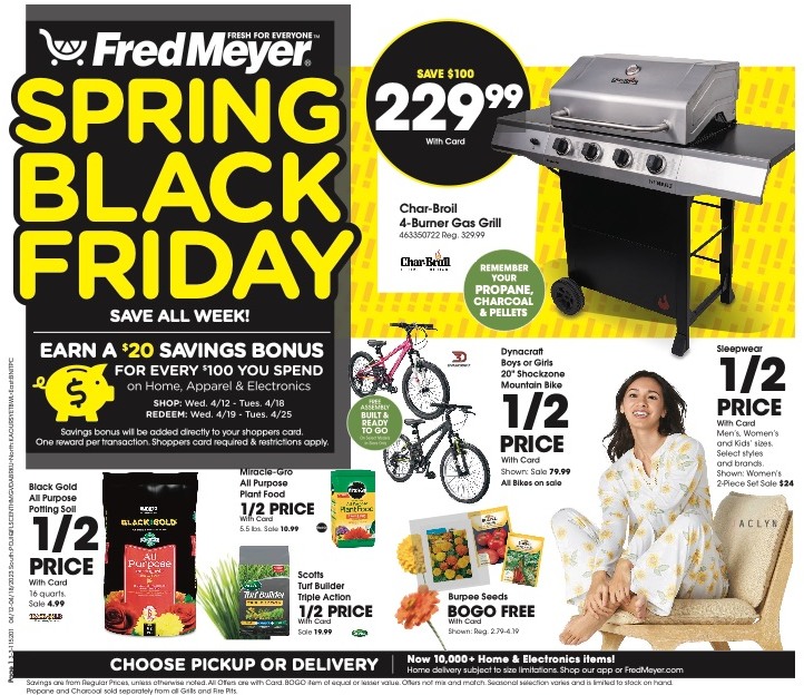 Fred Meyer Ad