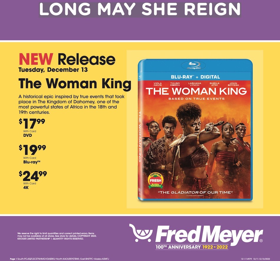 Fred Meyer Ad