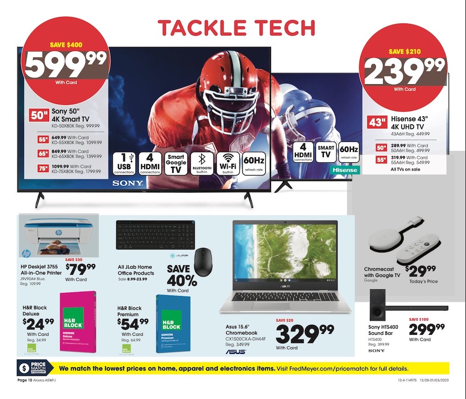 Fred Meyer Ad page 10