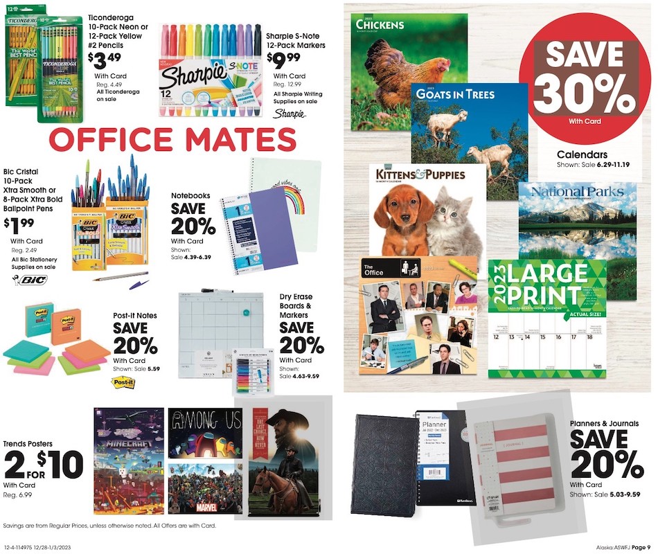 Fred Meyer Ad page 9