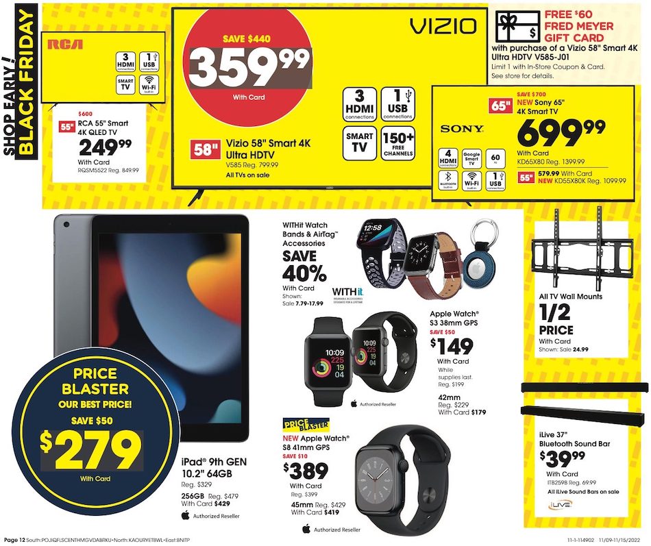 Fred Meyer Ad page 12