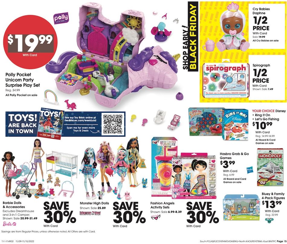 Fred Meyer Ad page 15