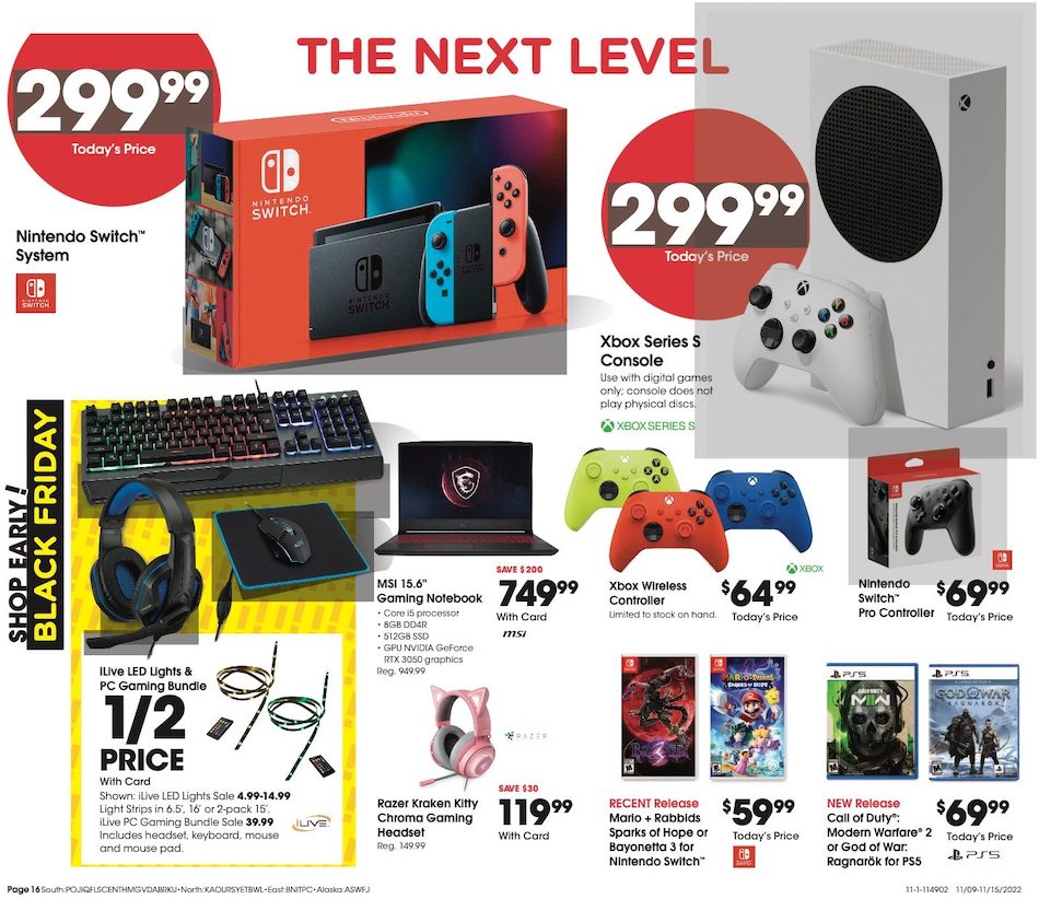 Fred Meyer Ad page 16