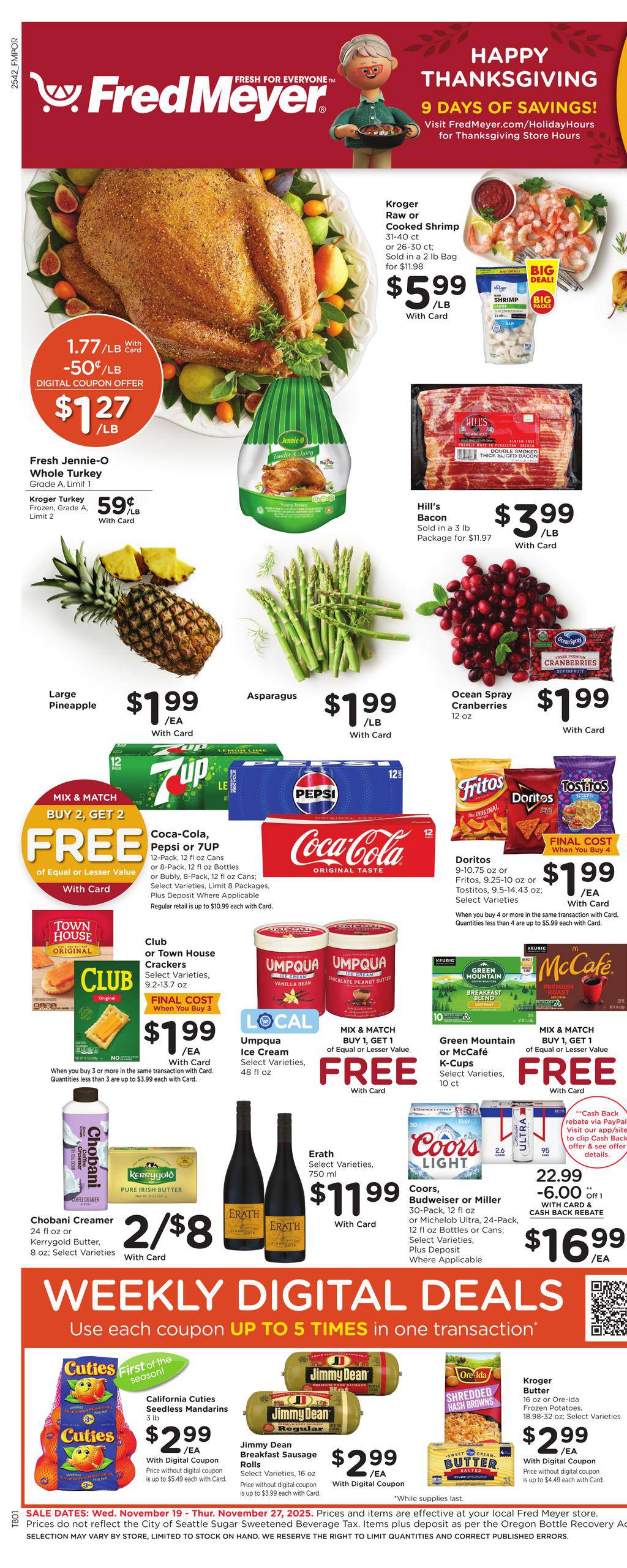 Fred Meyer Ad