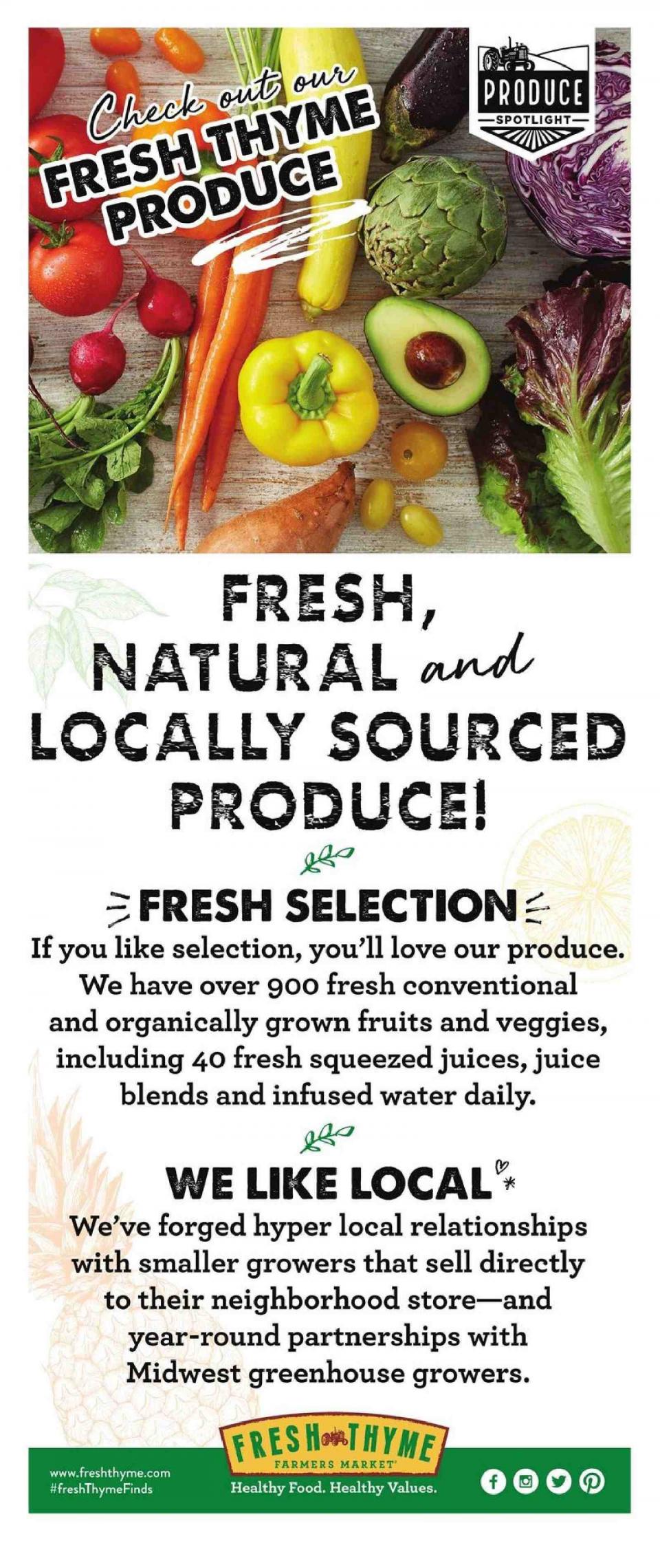 Fresh Thyme Ad