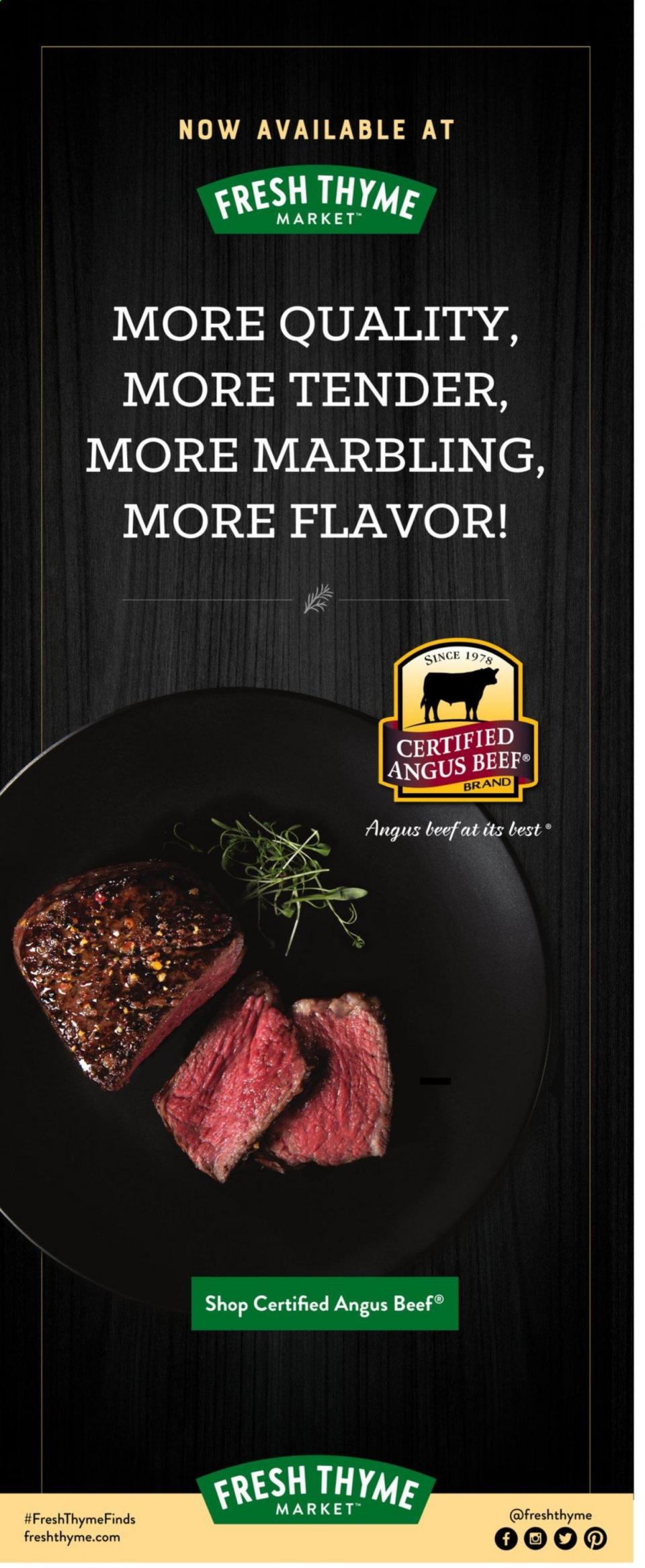 Fresh Thyme Ad