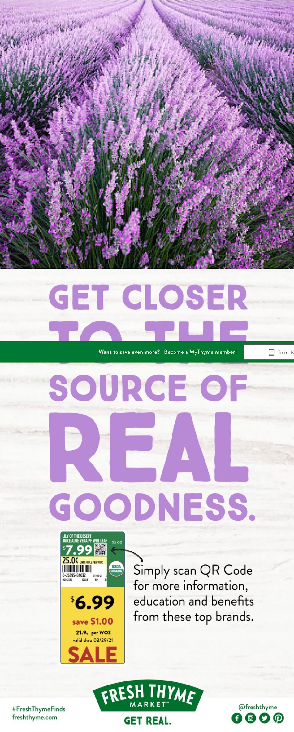 Fresh Thyme Ad page 6