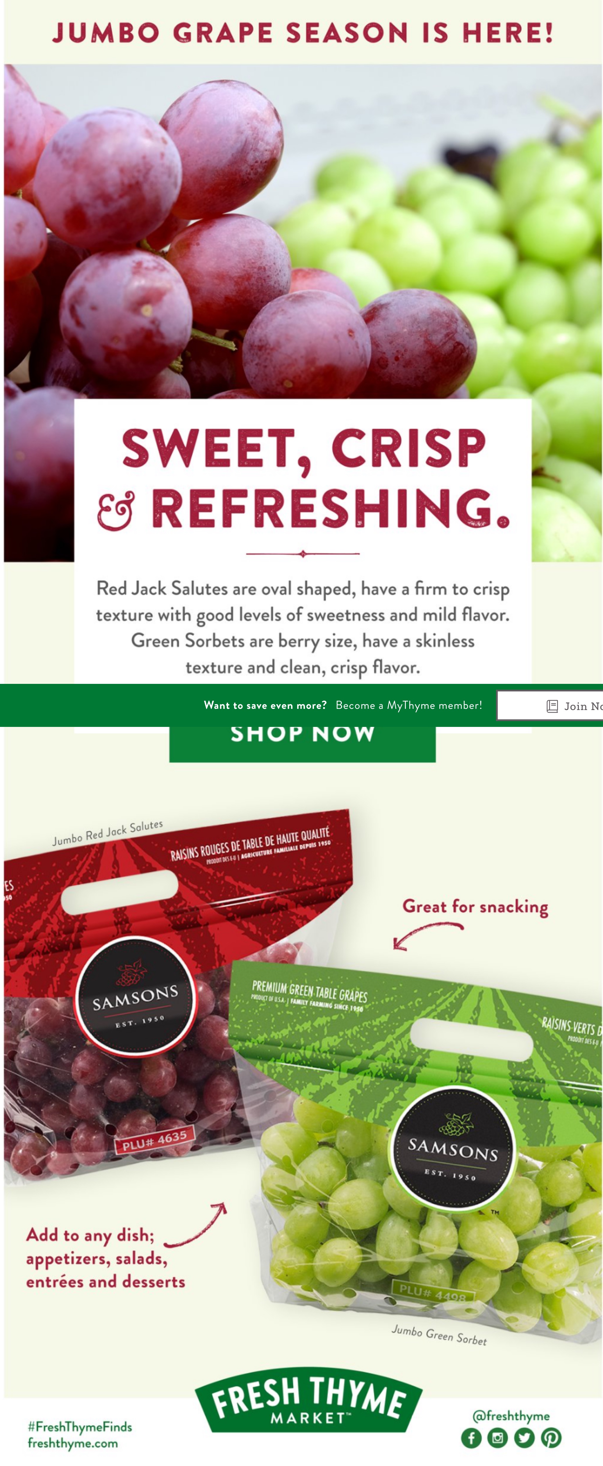 Fresh Thyme Ad page 4