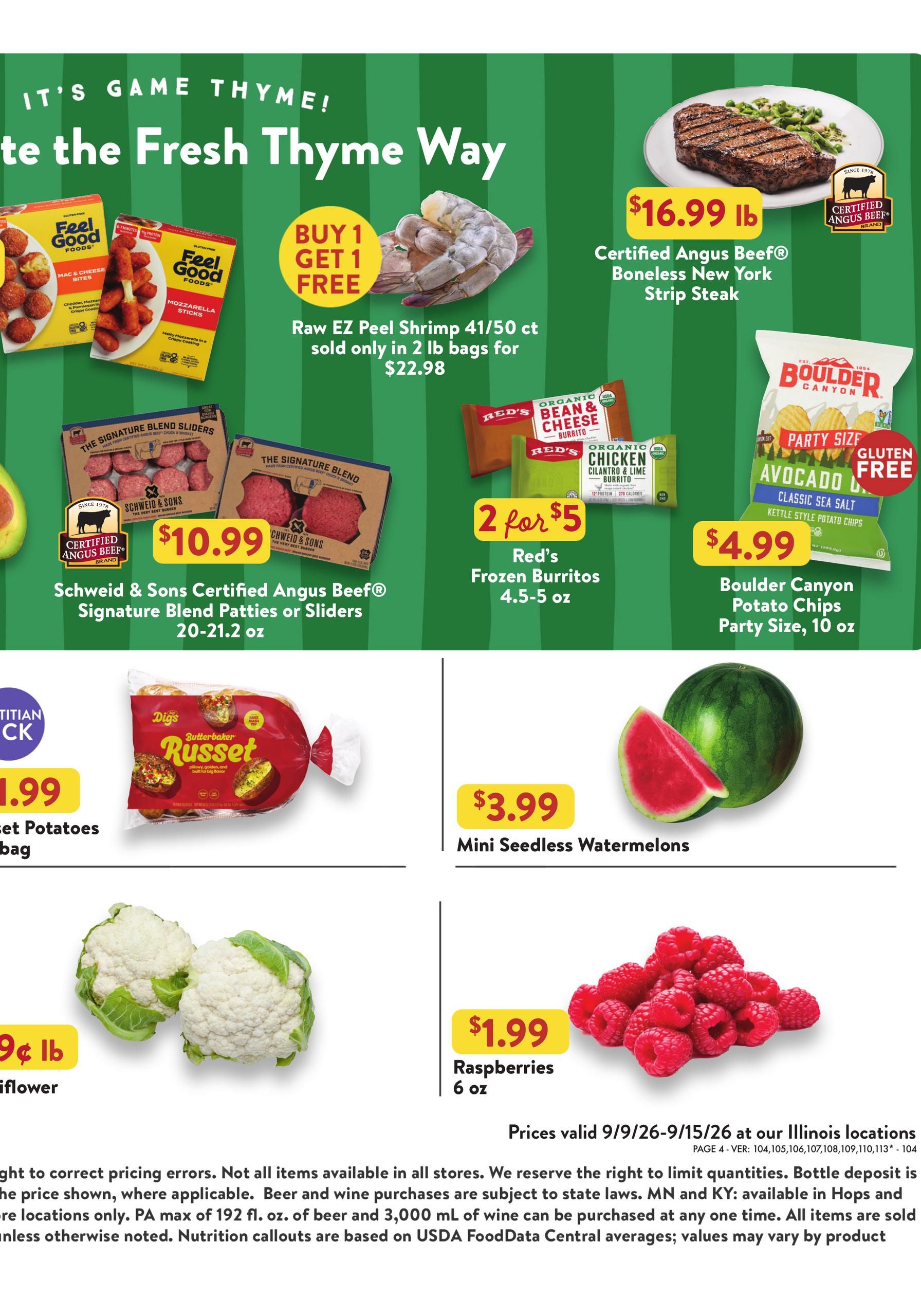 Fresh Thyme Market Weekly Ad September 9 - 15, 2026 page 15