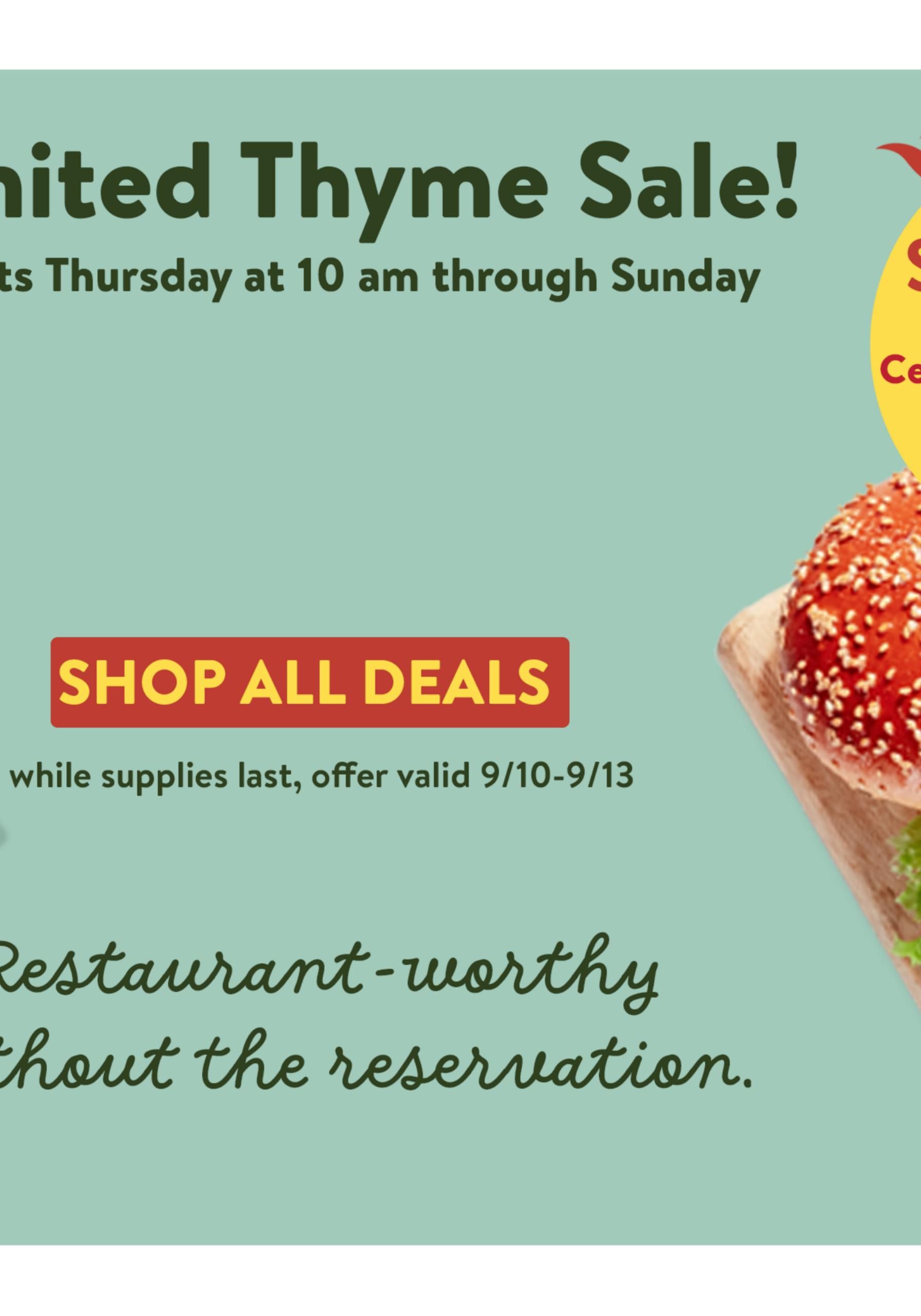 Fresh Thyme Market Weekly Ad September 9 - 15, 2026 page 2