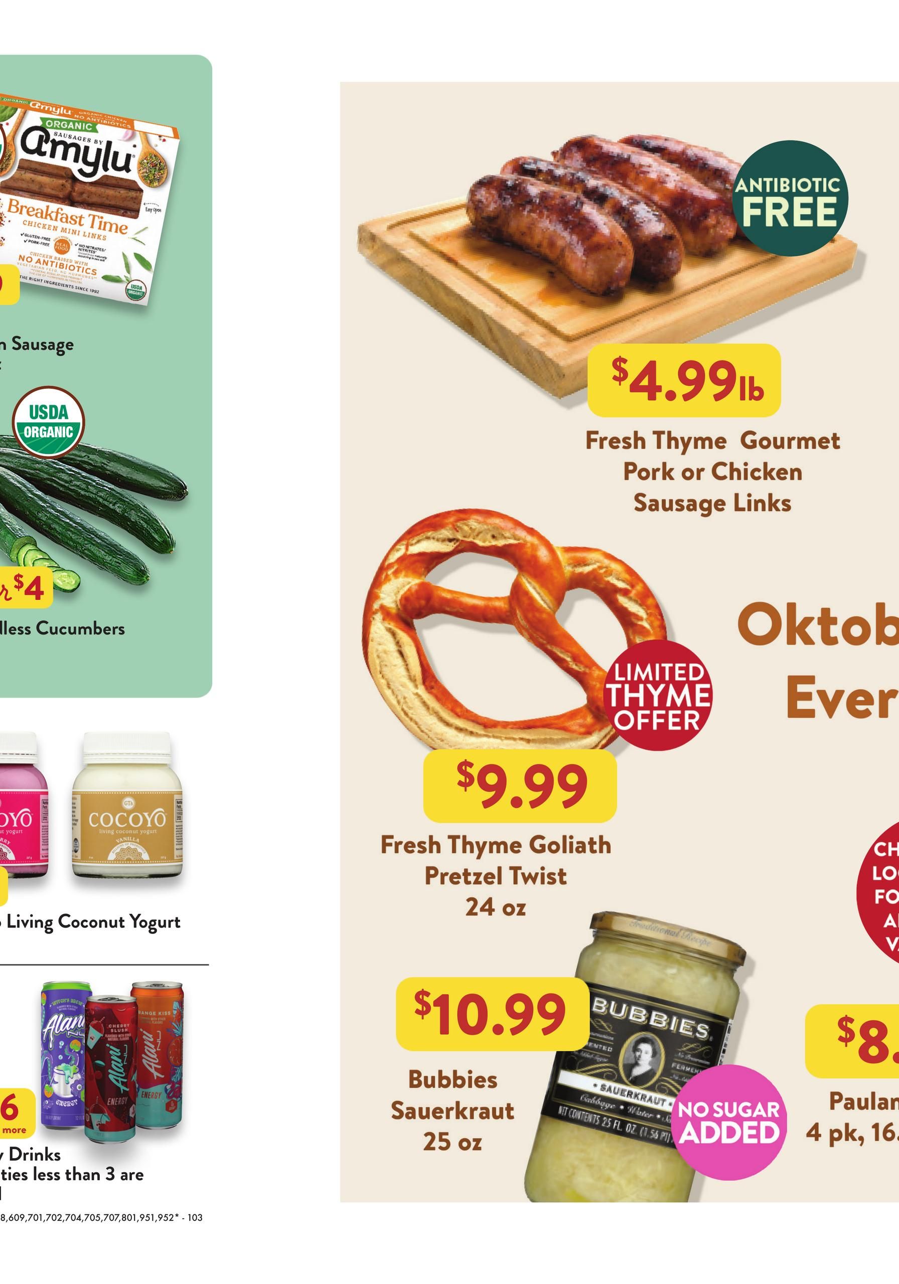 Fresh Thyme Market Weekly Ad September 9 - 15, 2026 page 8