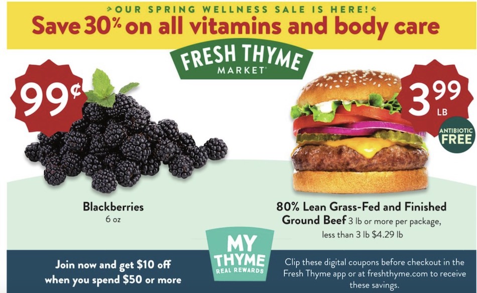 Fresh Thyme Ad