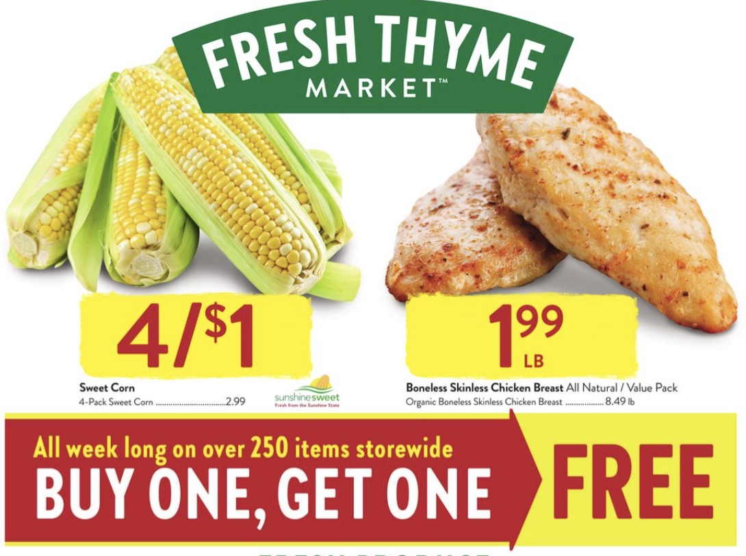 Fresh Thyme Ad