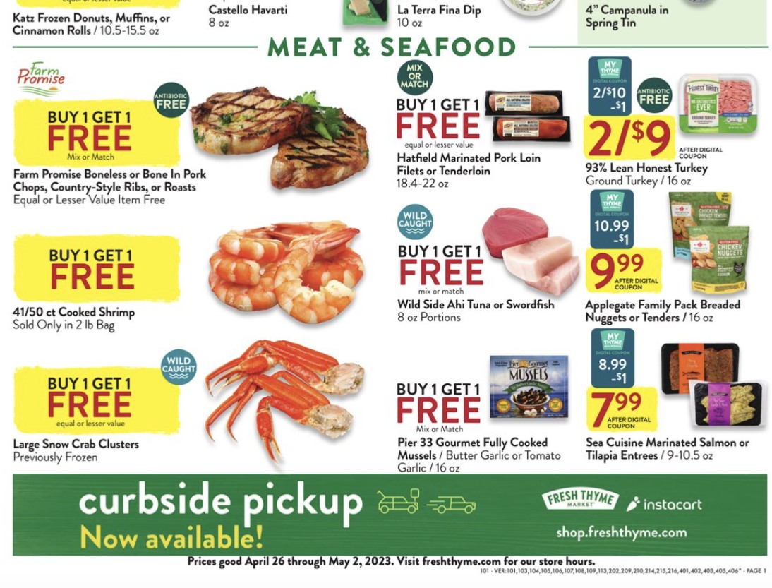 Fresh Thyme Ad page 4