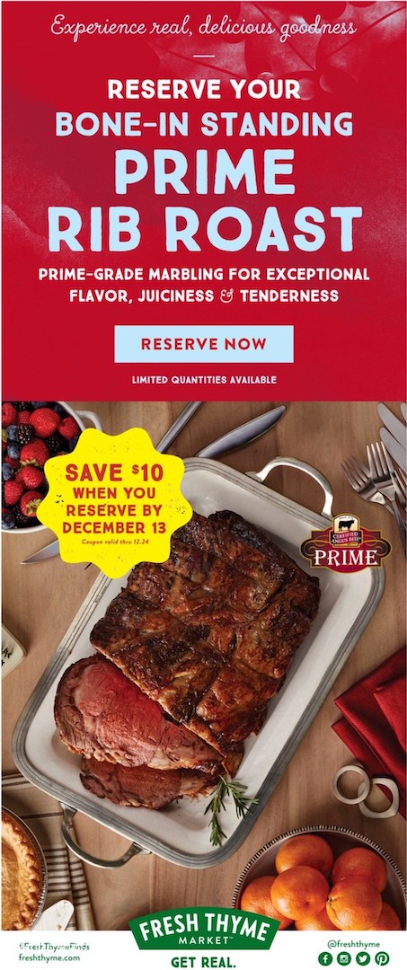 Fresh Thyme Ad page 3