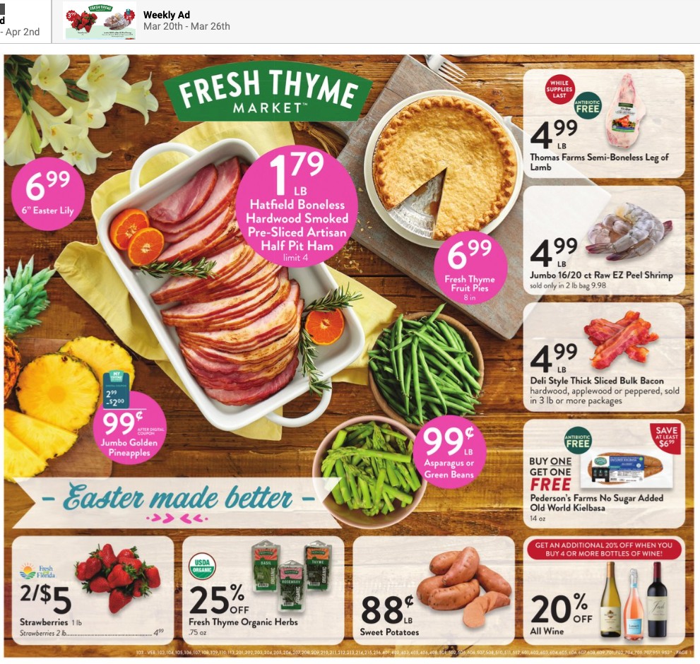Fresh Thyme Ad