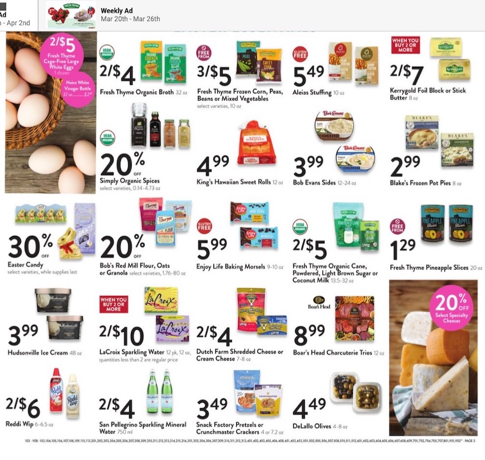 Fresh Thyme Ad page 3