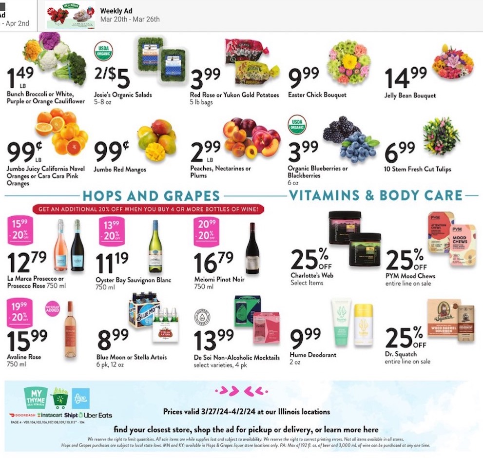 Fresh Thyme Ad page 4