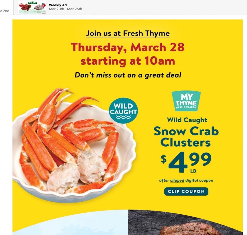 Fresh Thyme Ad page 5