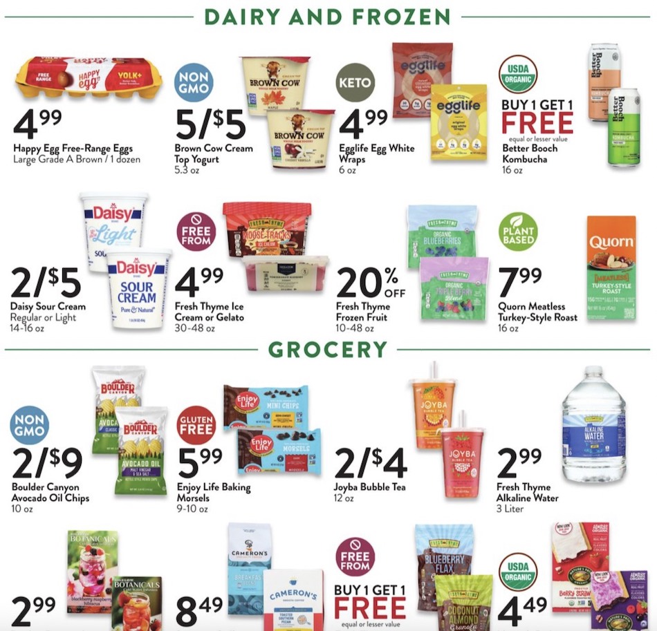Fresh Thyme Ad page 4