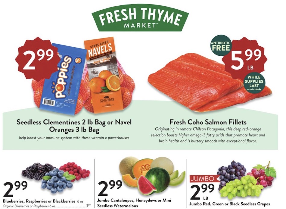 Fresh Thyme Ad