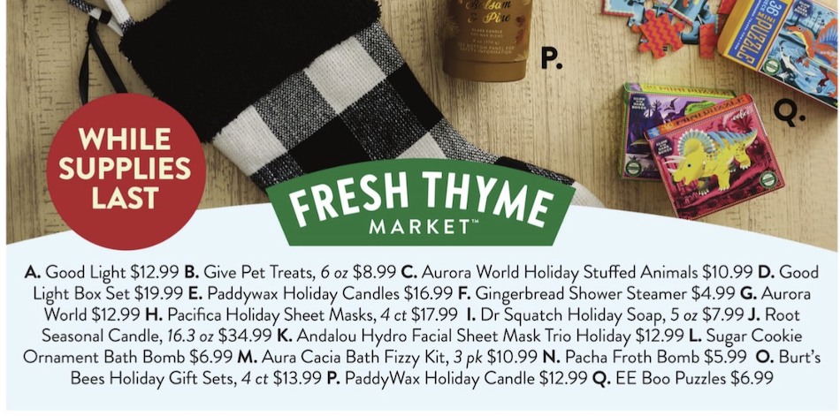 Fresh Thyme Ad page 17