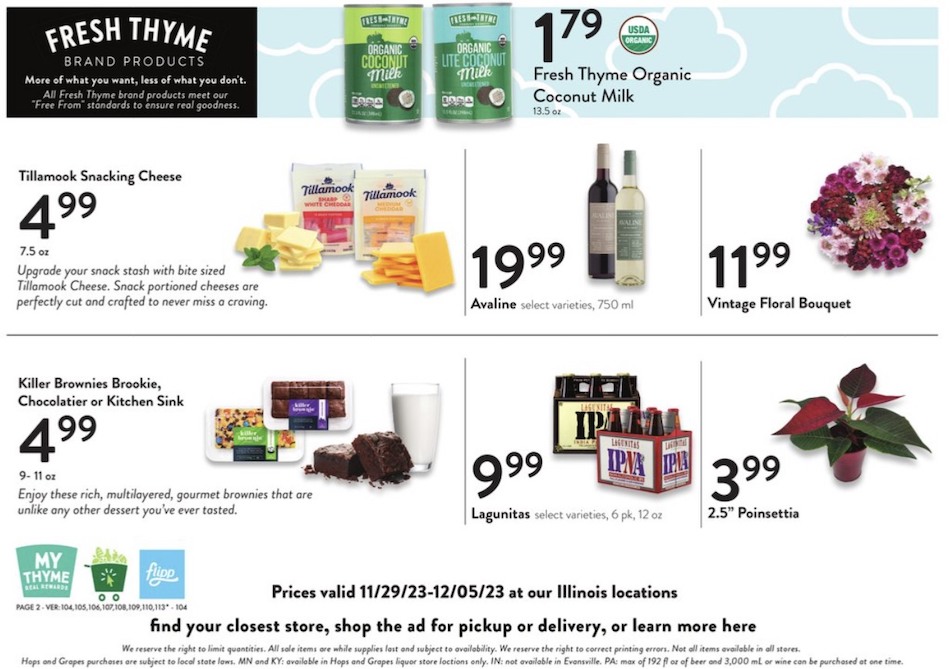 Fresh Thyme Ad page 8