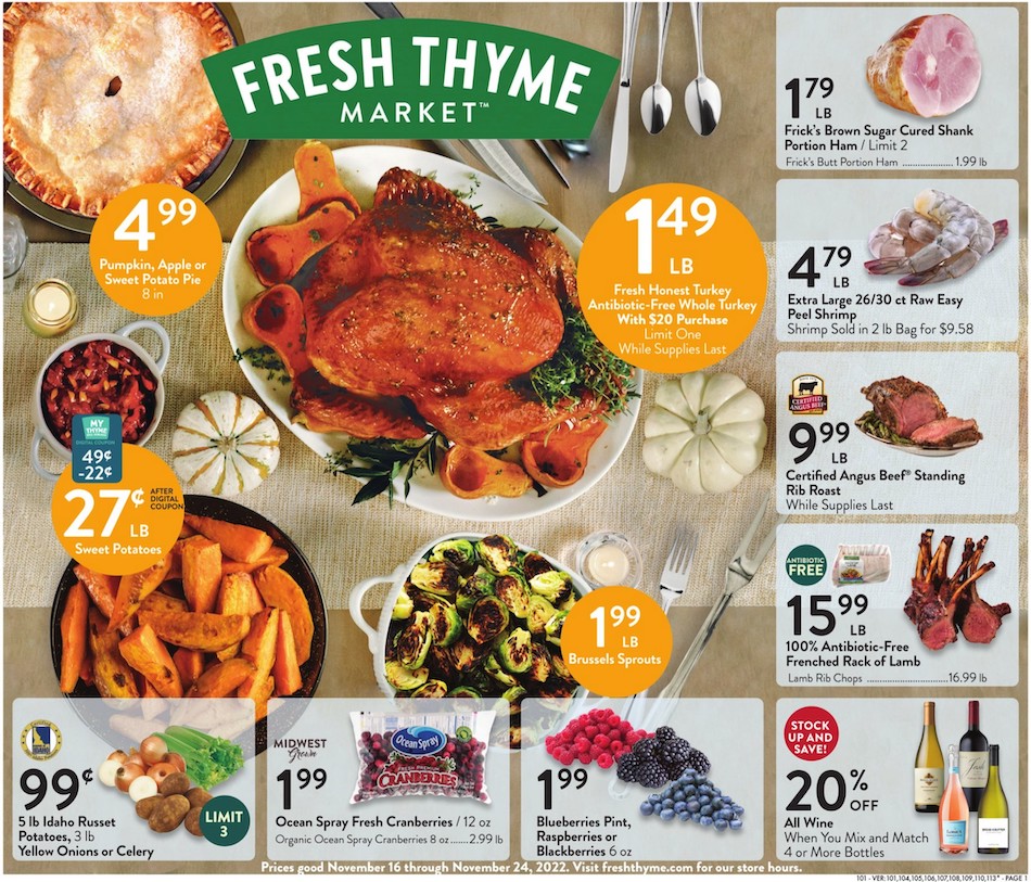Fresh Thyme Ad