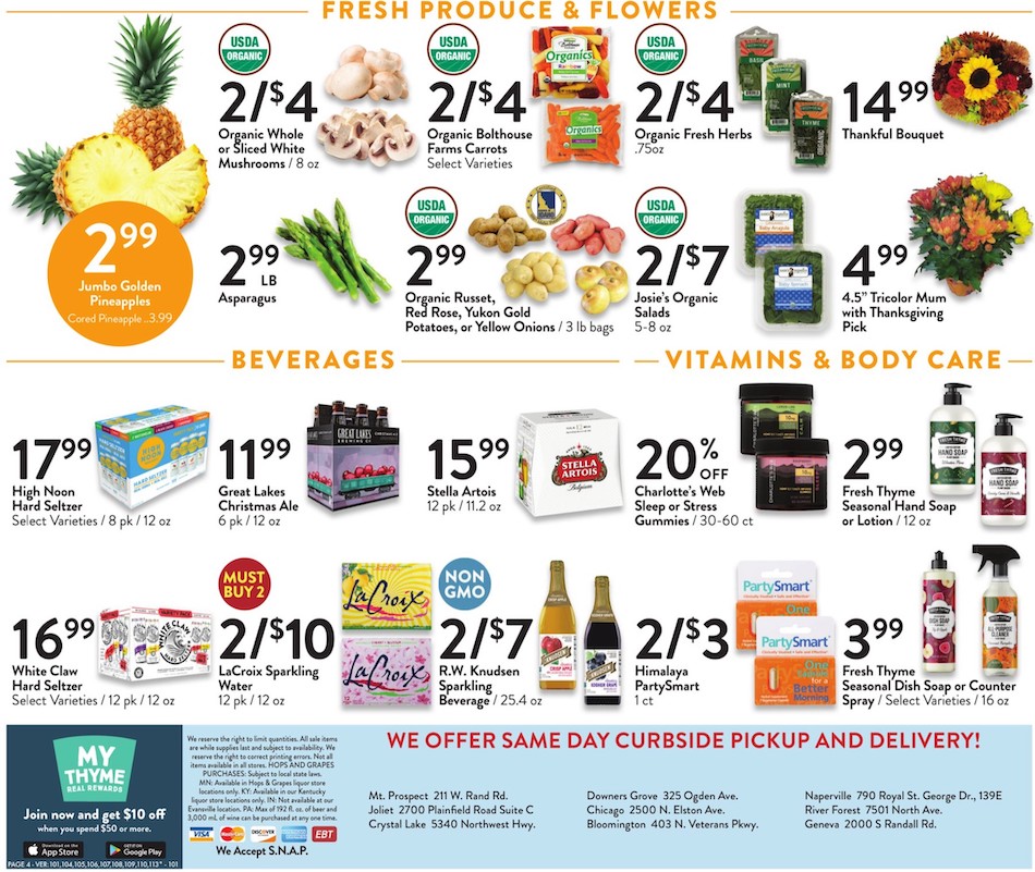 Fresh Thyme Ad page 4
