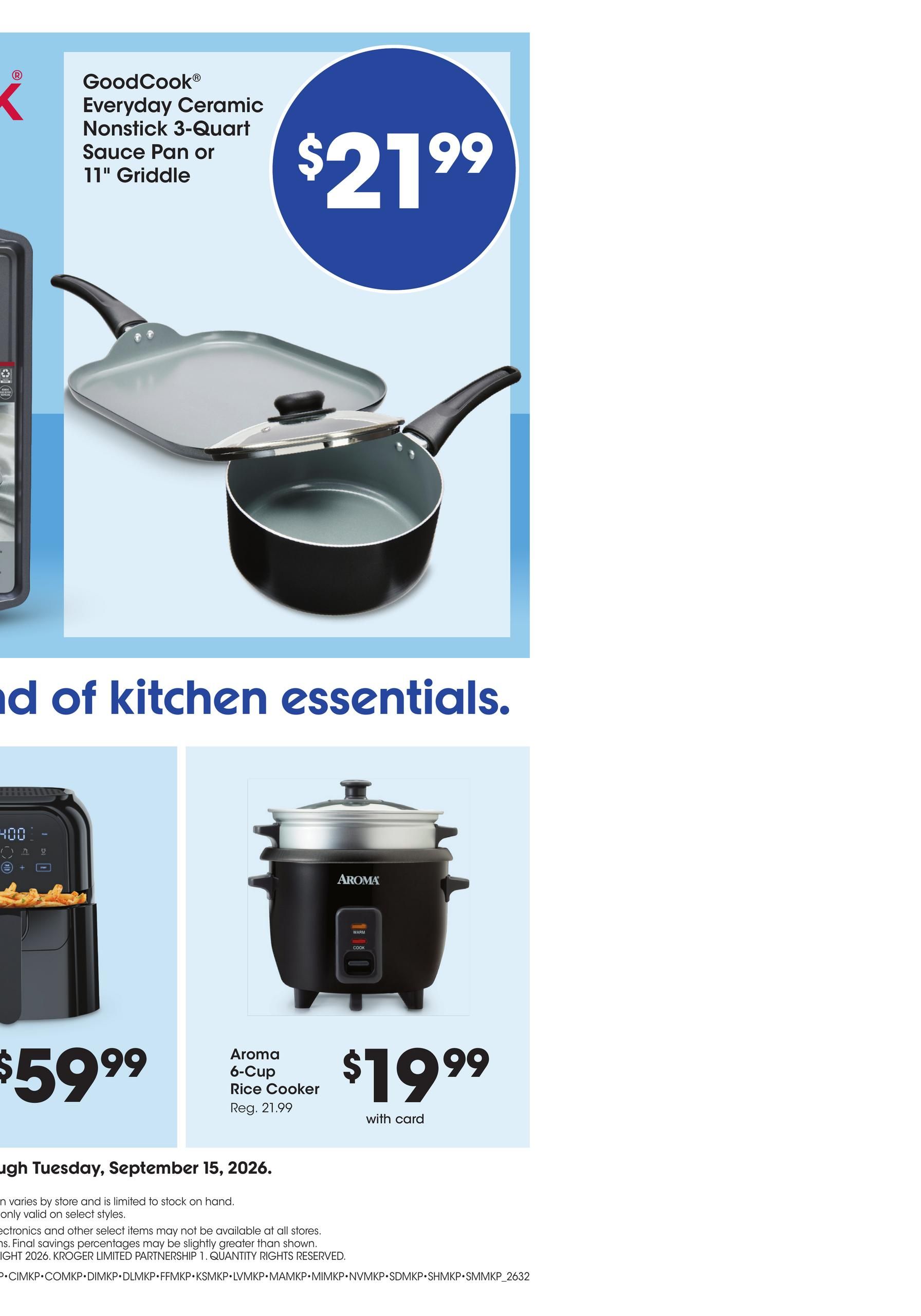 Fry's Food Stores Home & Apparel September 9 - 15, 2026 page 3