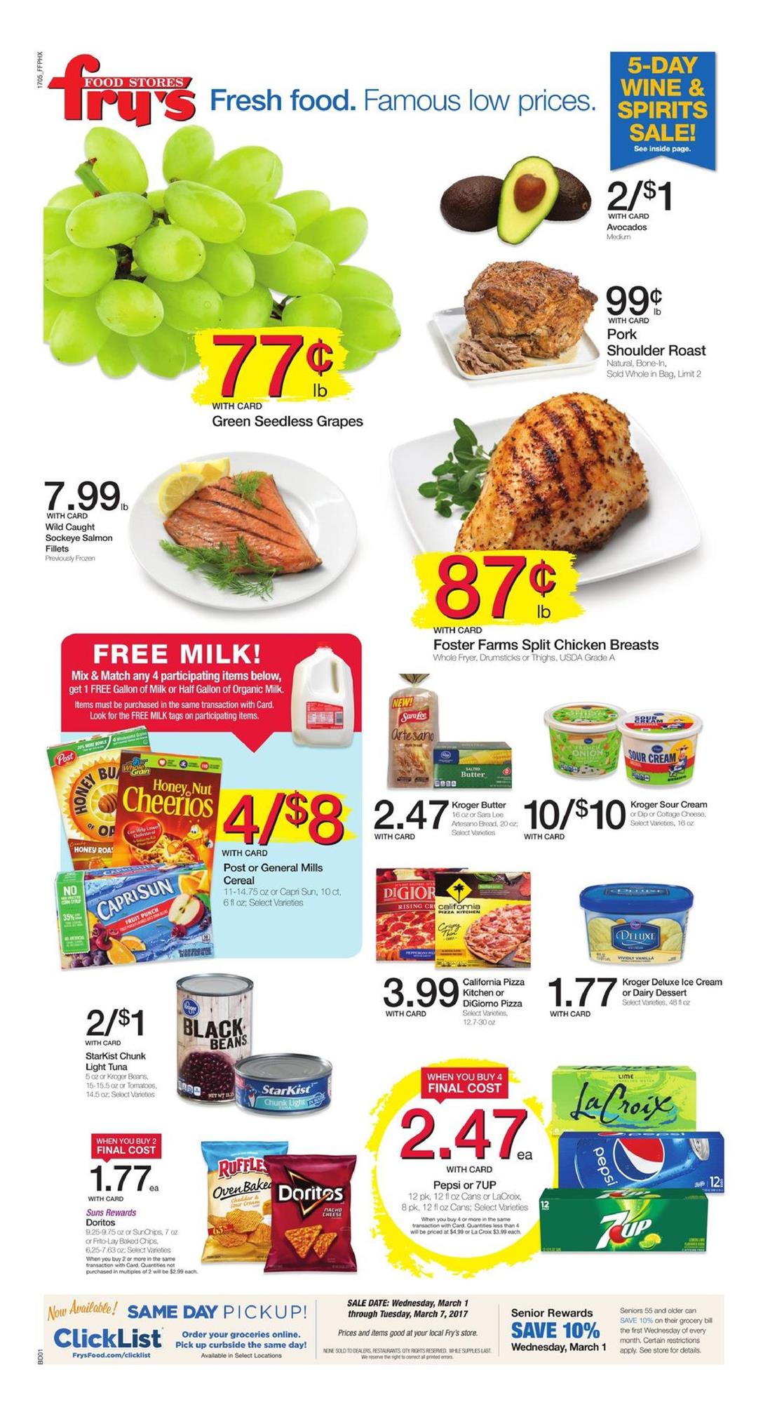 Fry's Weekly Ad March 1 - 7 2017 page 3