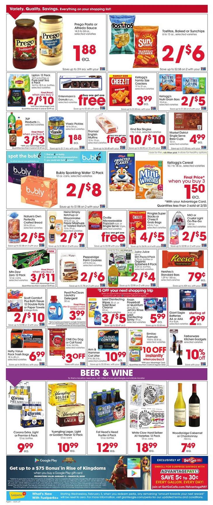 Giant Eagle Ad page 4