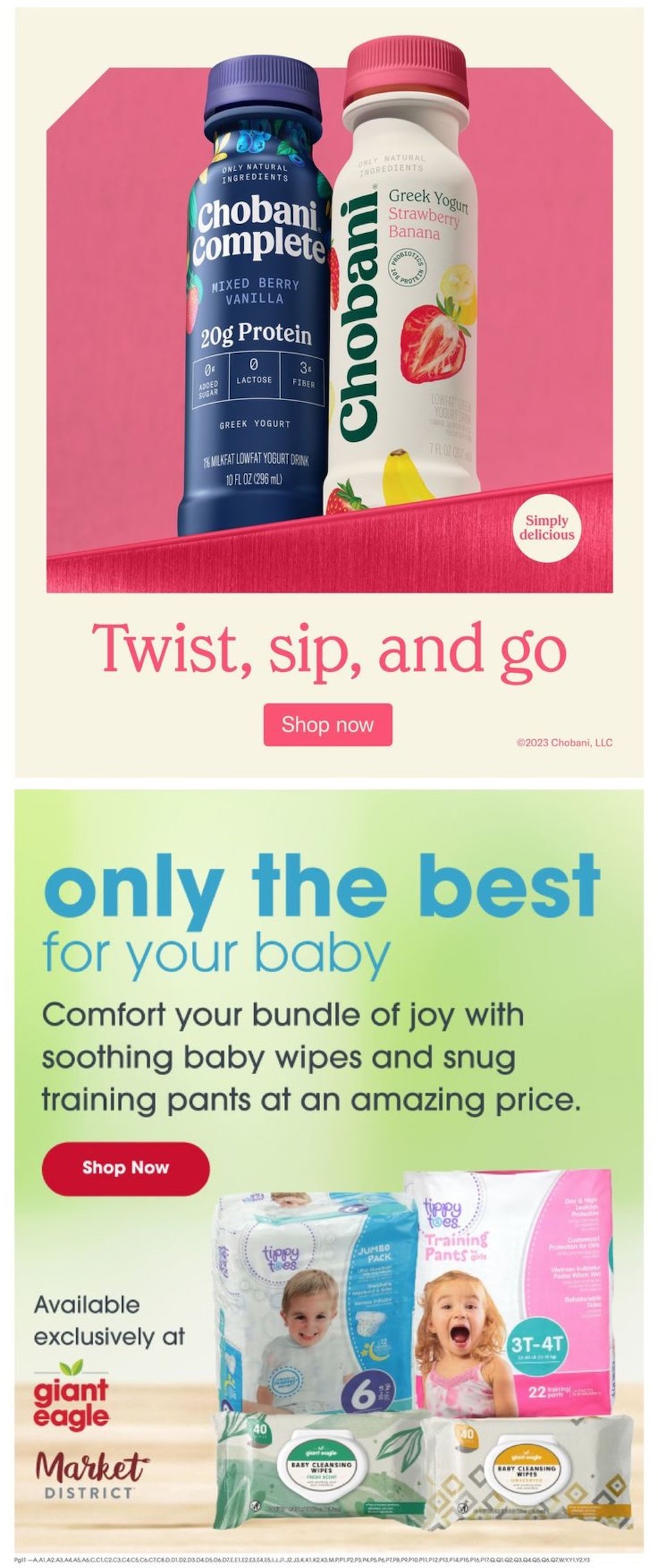 Giant Eagle Ad page 12