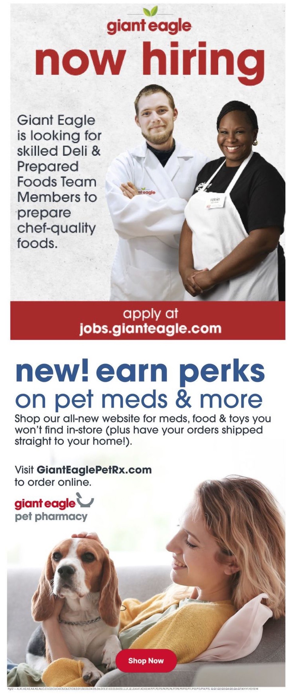 Giant Eagle Ad page 12