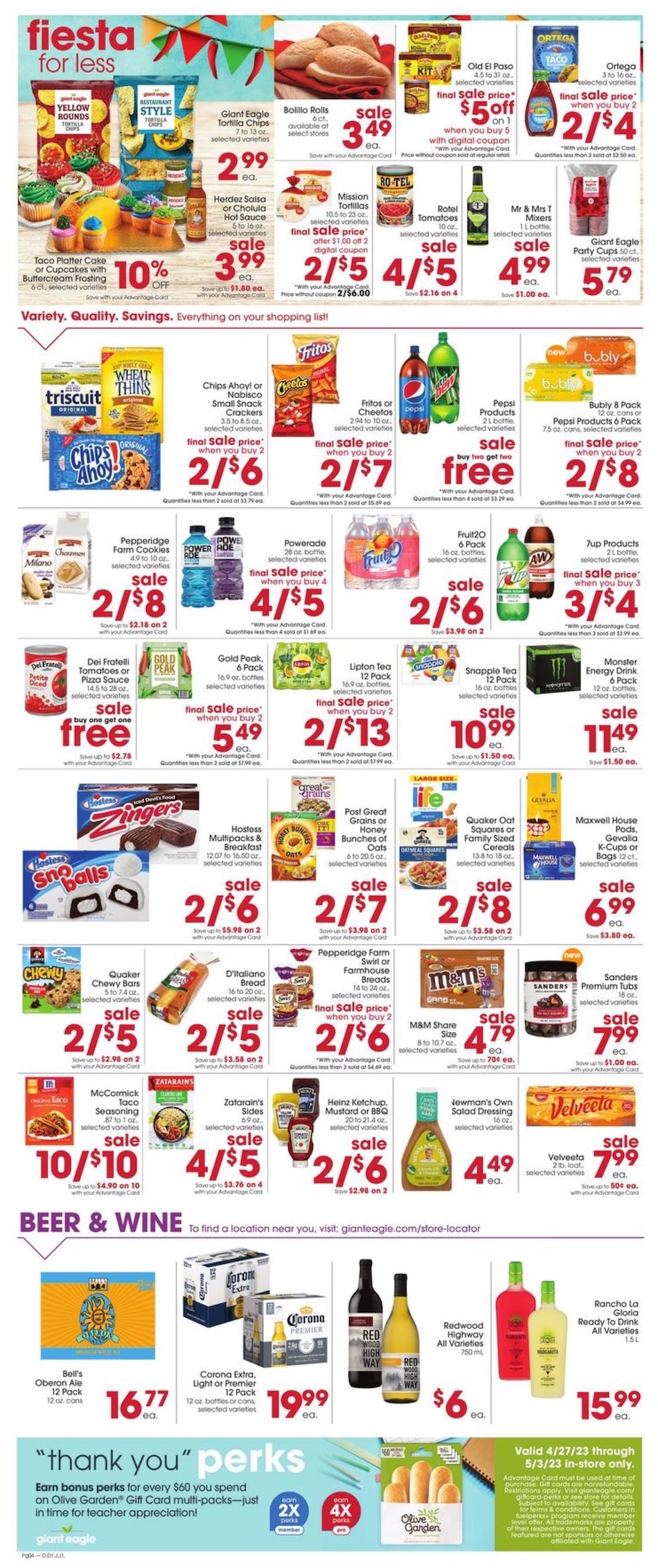 Giant Eagle Ad page 5